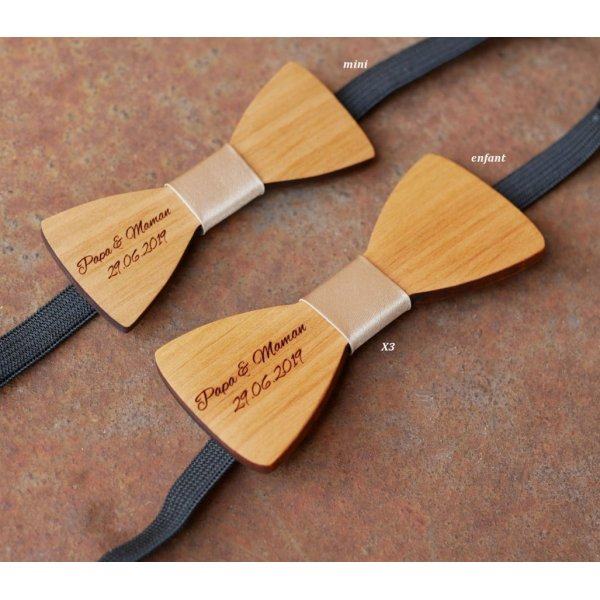 MINI Fliege Kind aus Holz zum Selbstgestalten