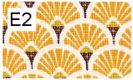 E2-gelbe Fächer